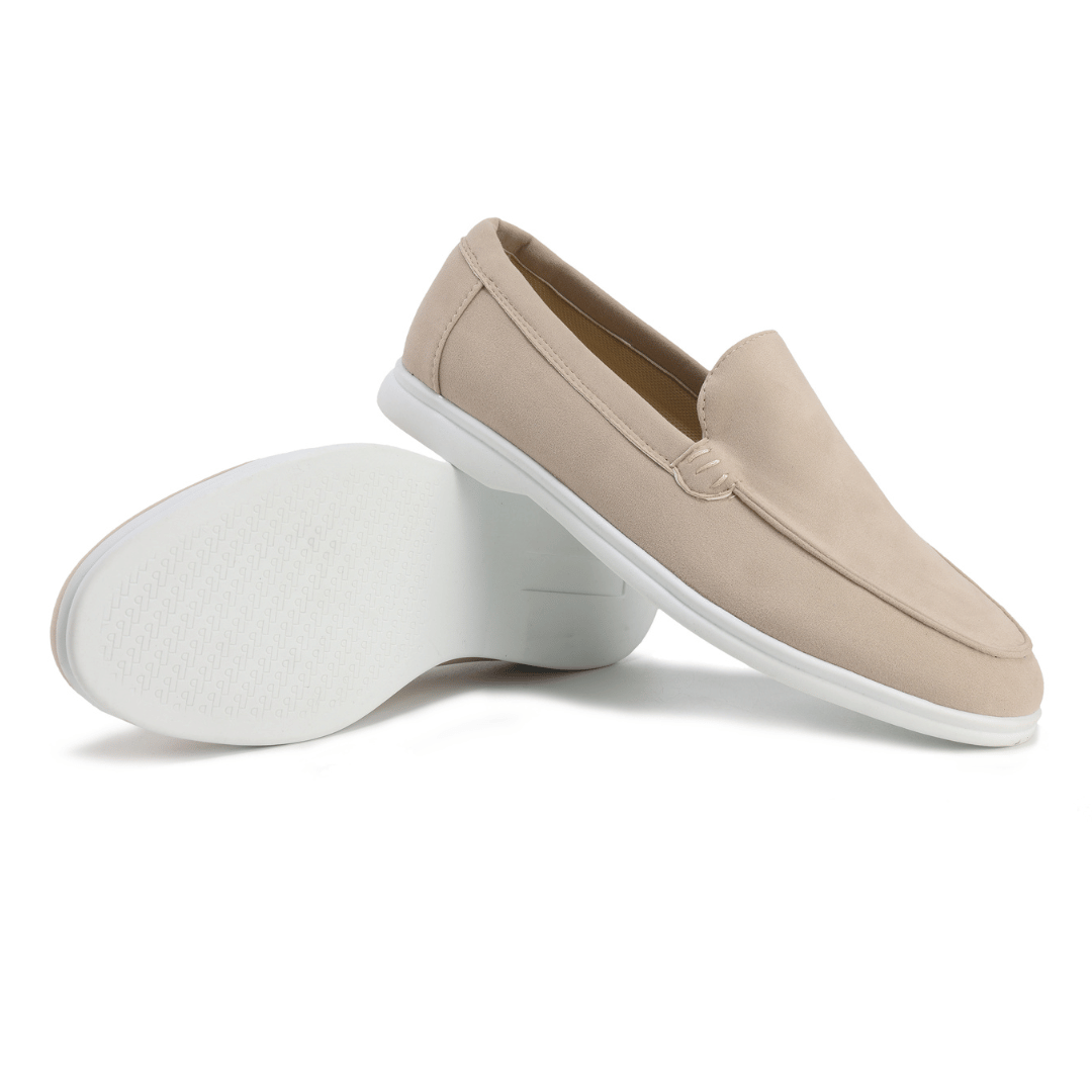 Max | Herren Frühling Wildleder Slip-On Loafers