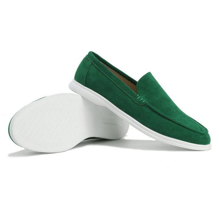 Max | Herren Frühling Wildleder Slip-On Loafers