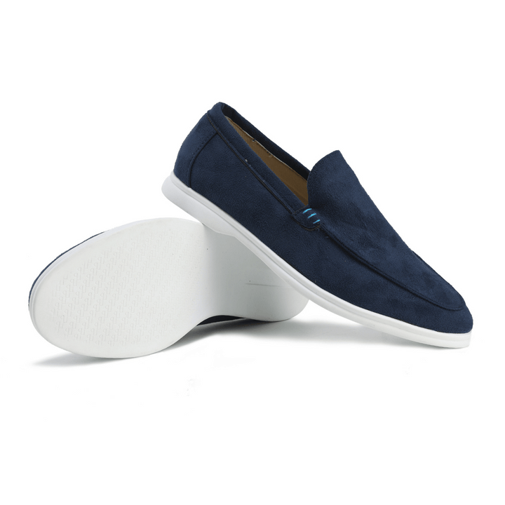 Max | Herren Frühling Wildleder Slip-On Loafers