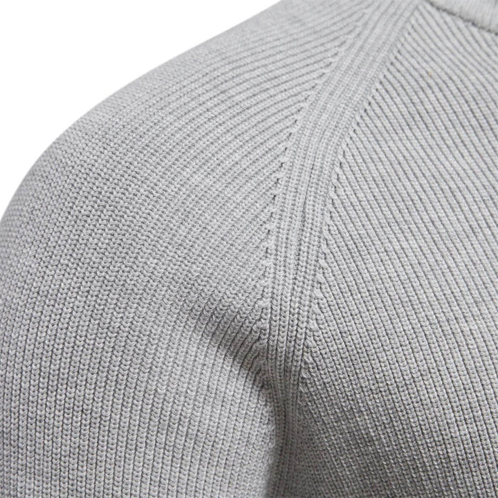 Dominic | Herren Frühling Halbzip Strickpullover