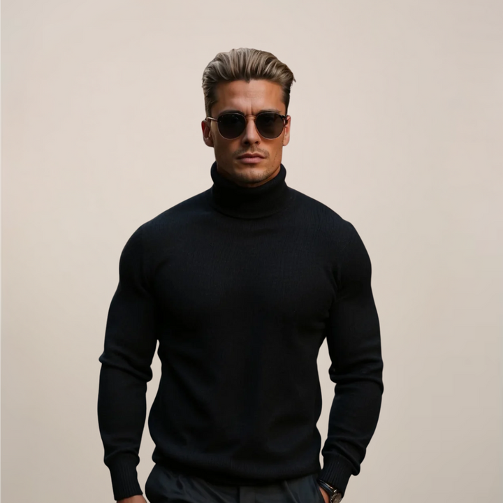 Alexander | Herren Frühlings Rollkragenpullover