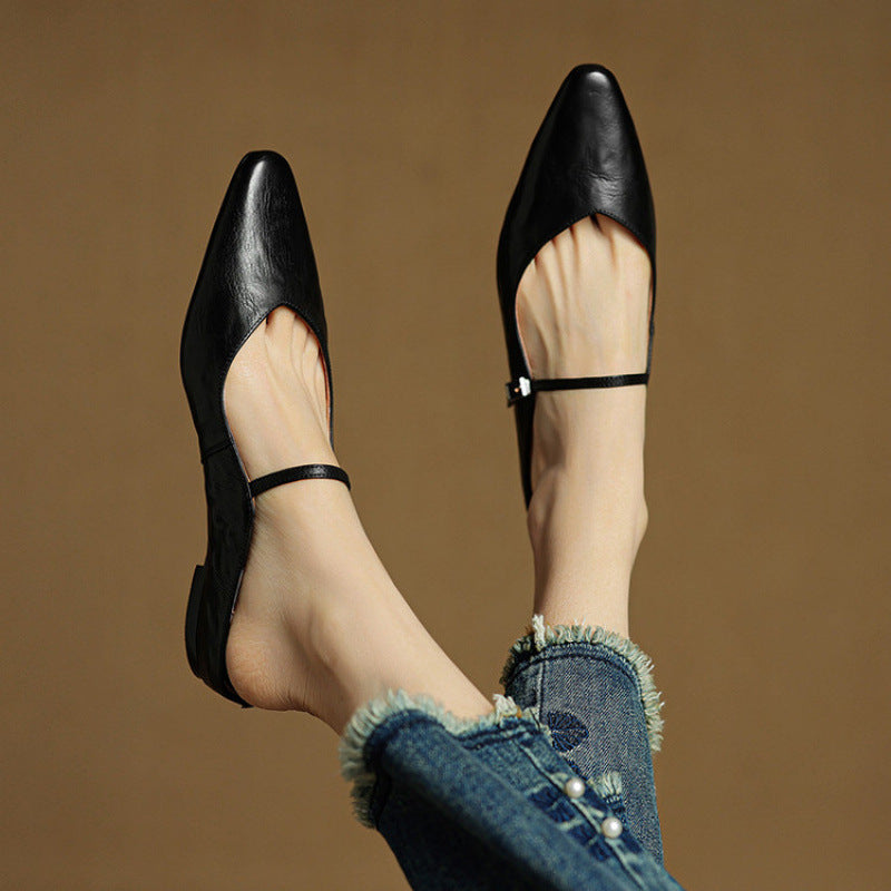 Tanja | Damen Slipper aus Echtem Leder