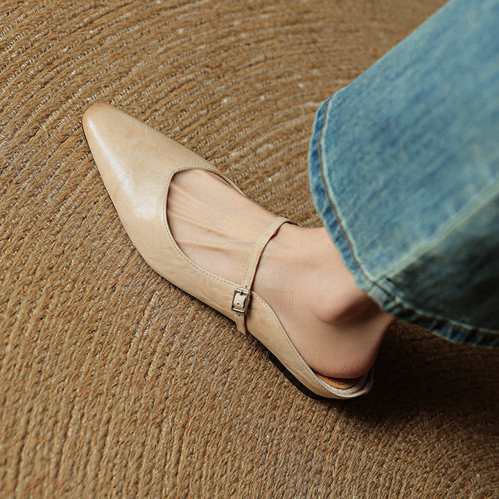 Tanja | Damen Slipper aus Echtem Leder