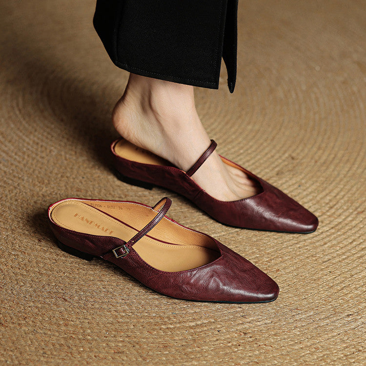 Tanja | Damen Slipper aus Echtem Leder