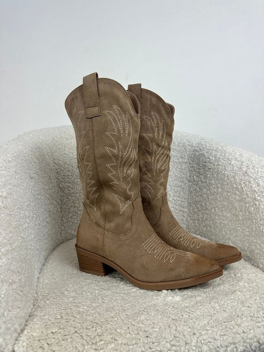 Karin  | Klassische Lederstiefel für Damen
