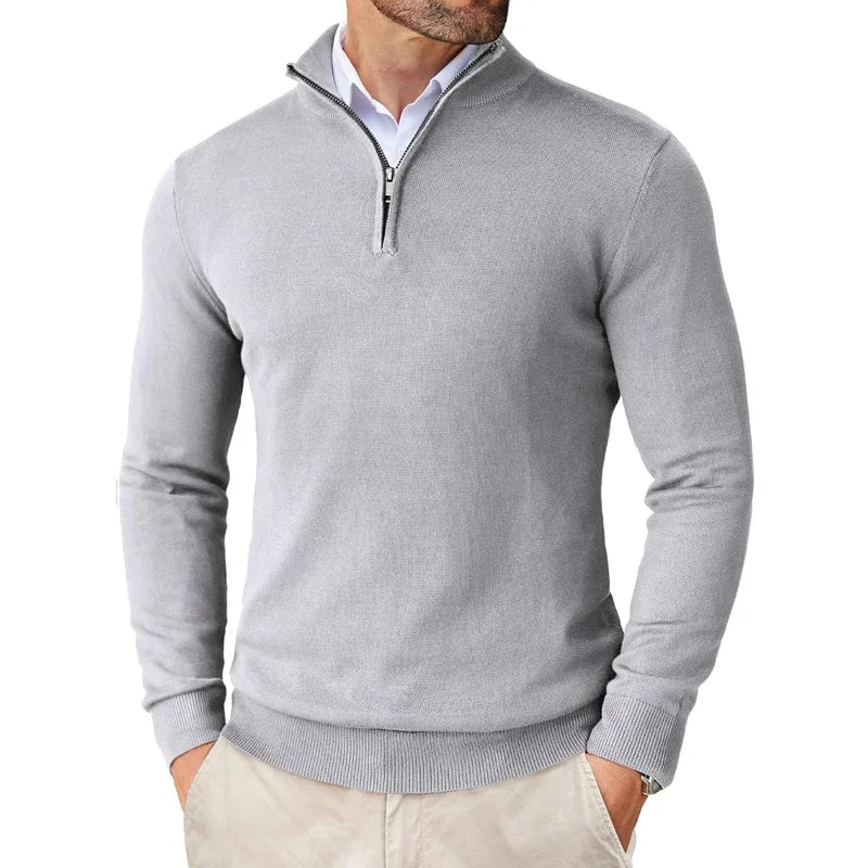 Albert | Herren Quarter-Zip Pullover für Smart Casual