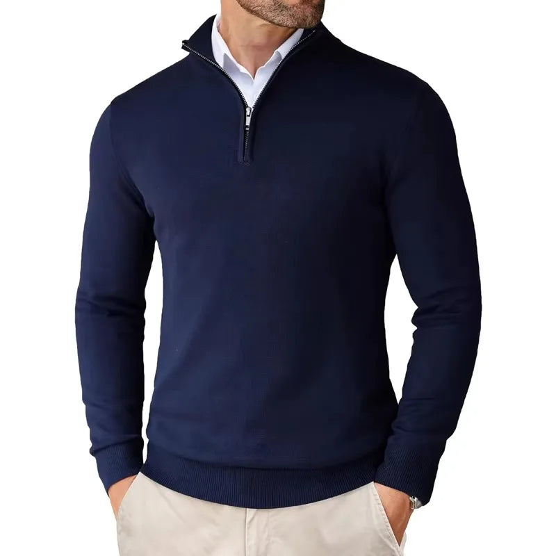 Albert | Herren Quarter-Zip Pullover für Smart Casual