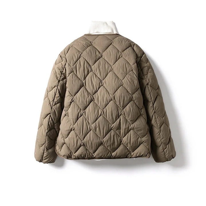 Katharina | Damen Warme Gesteppt Leichte Pufferjacke