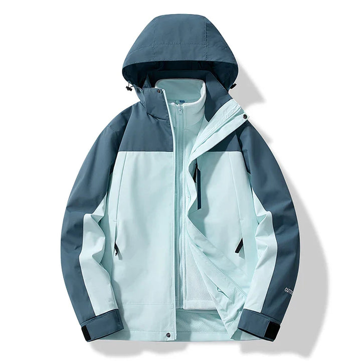 Erich | Herren Warme Winterjacke mit Kapuze