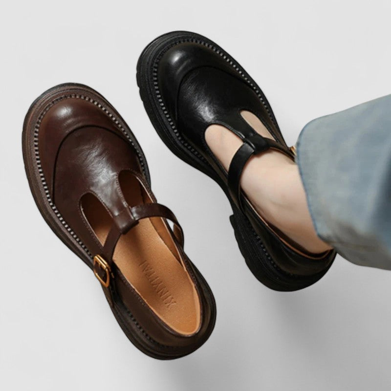 Hanna | Damen Orthopädische Mary Jane Winterstiefel