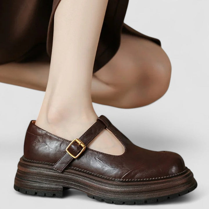 Hanna | Damen Orthopädische Mary Jane Winterstiefel