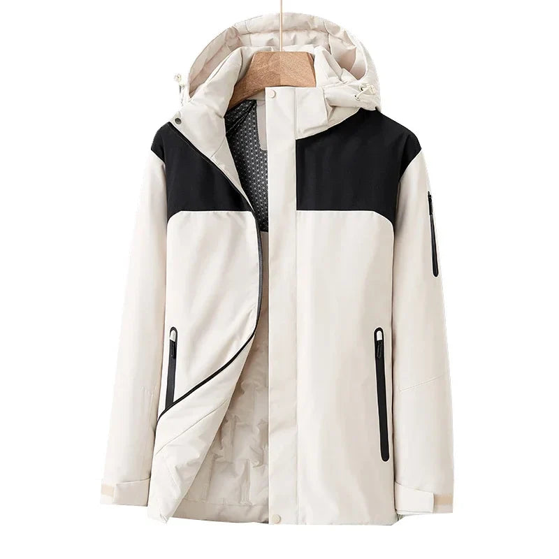 Elfriede | Damen Wasserdichte Winterjacke mit Fleece-Futter