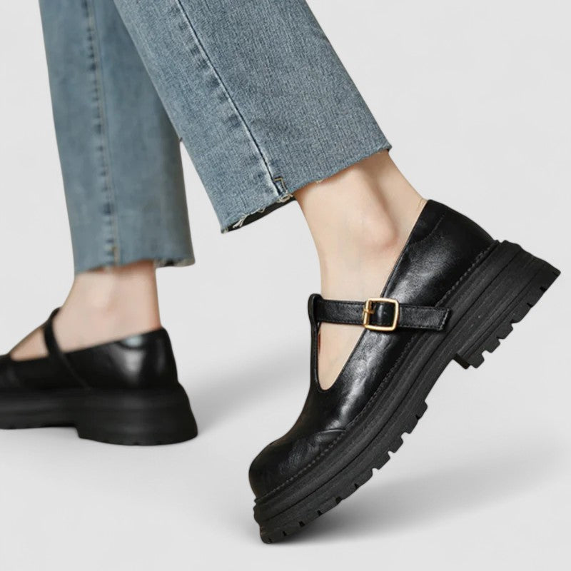 Hanna | Damen Orthopädische Mary Jane Winterstiefel