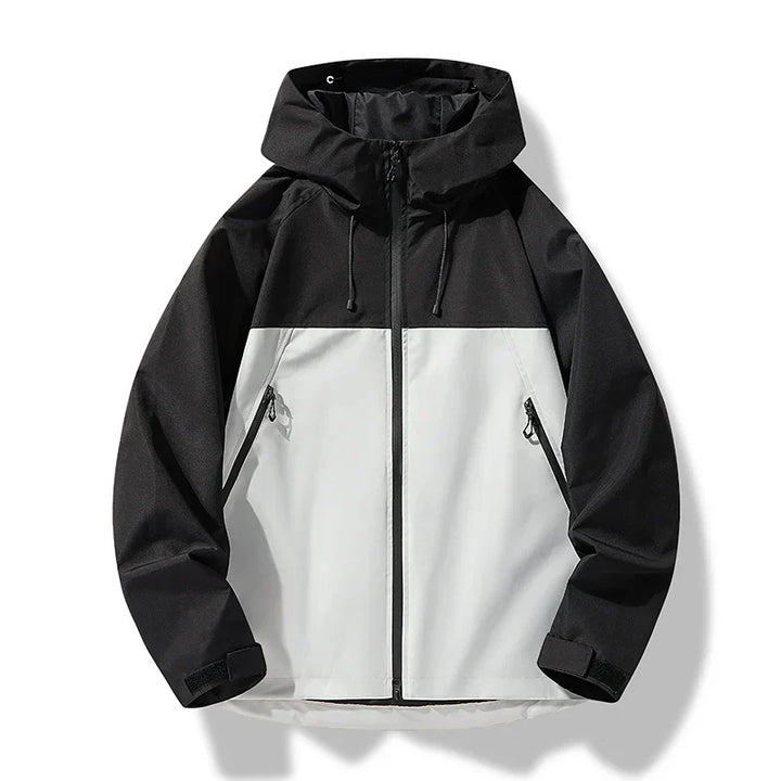 Norbert | Herren Wasserdichte Kapuzen Winddichte Shell Jacke