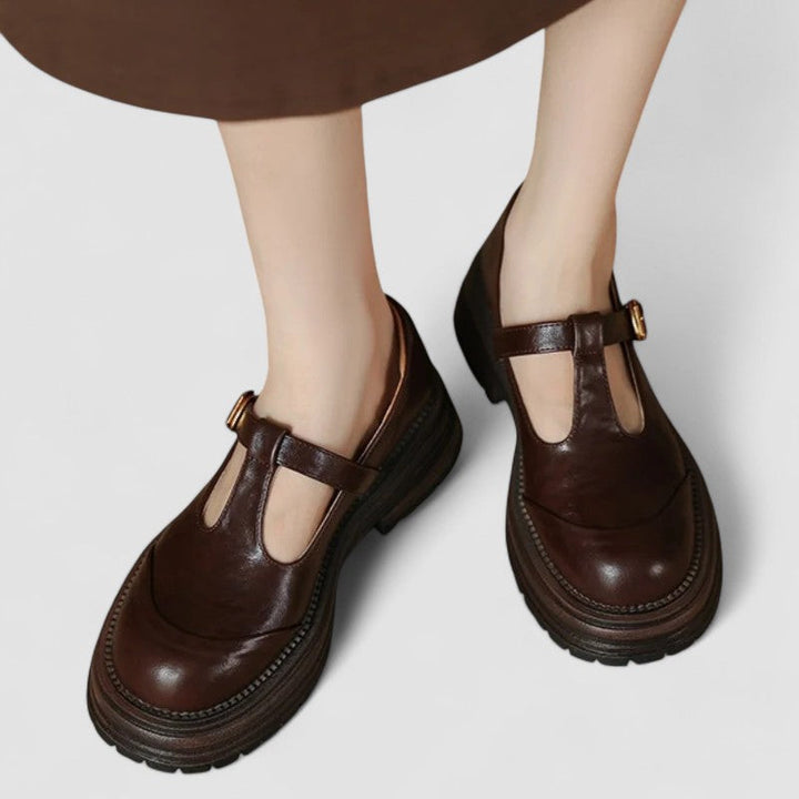 Hanna | Damen Orthopädische Mary Jane Winterstiefel
