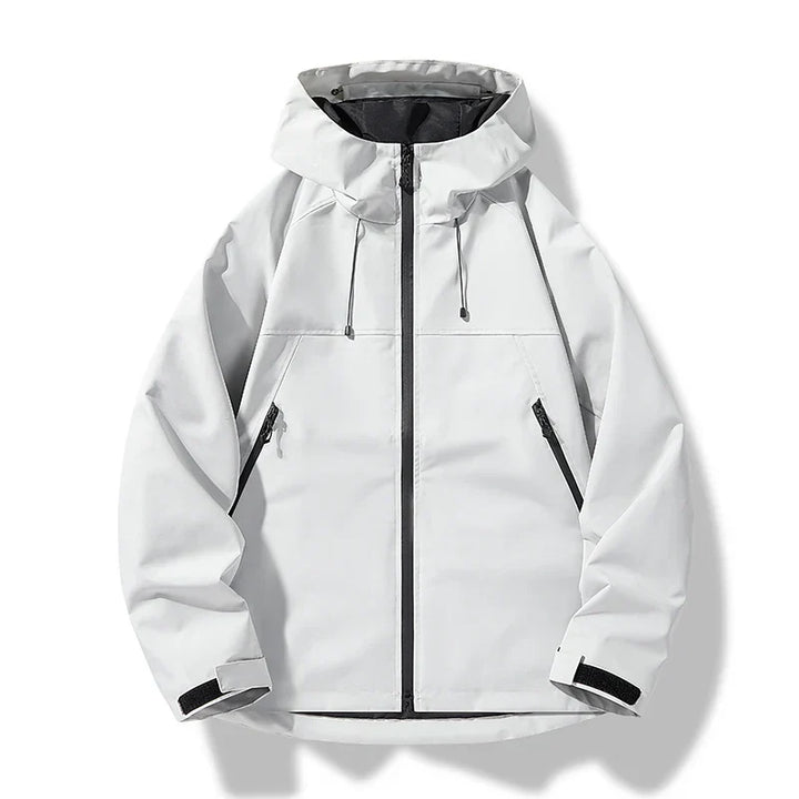 Norbert | Herren Wasserdichte Kapuzen Winddichte Shell Jacke