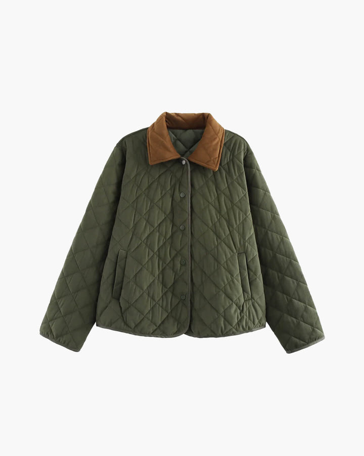 Carolin | Stilvolle Winter Stepp Freizeitjacke für Damen