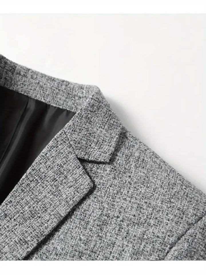 Anton | Herren Frühlings Slim Blazer Jacke