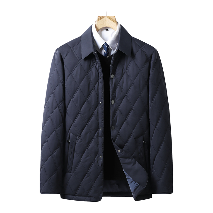 Dirk | Herren Winter-Steppjacke Wasserdicht