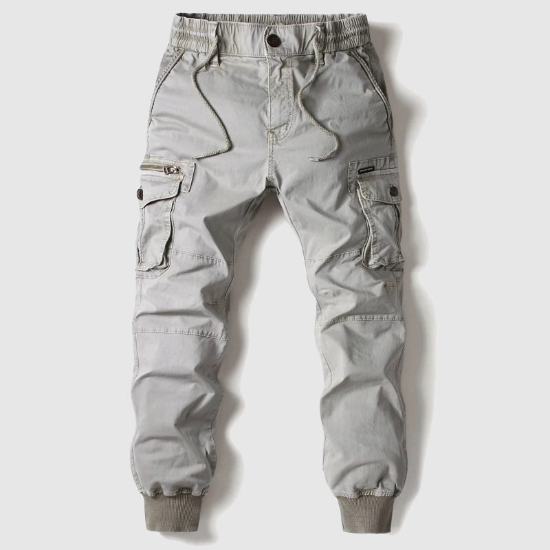 Martin | Herren Frühlings Cargo Joggerhose Mit Taschen
