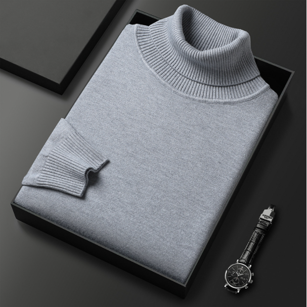 Armin | Herren Lässiger Rollkragenpullover für den Frühling
