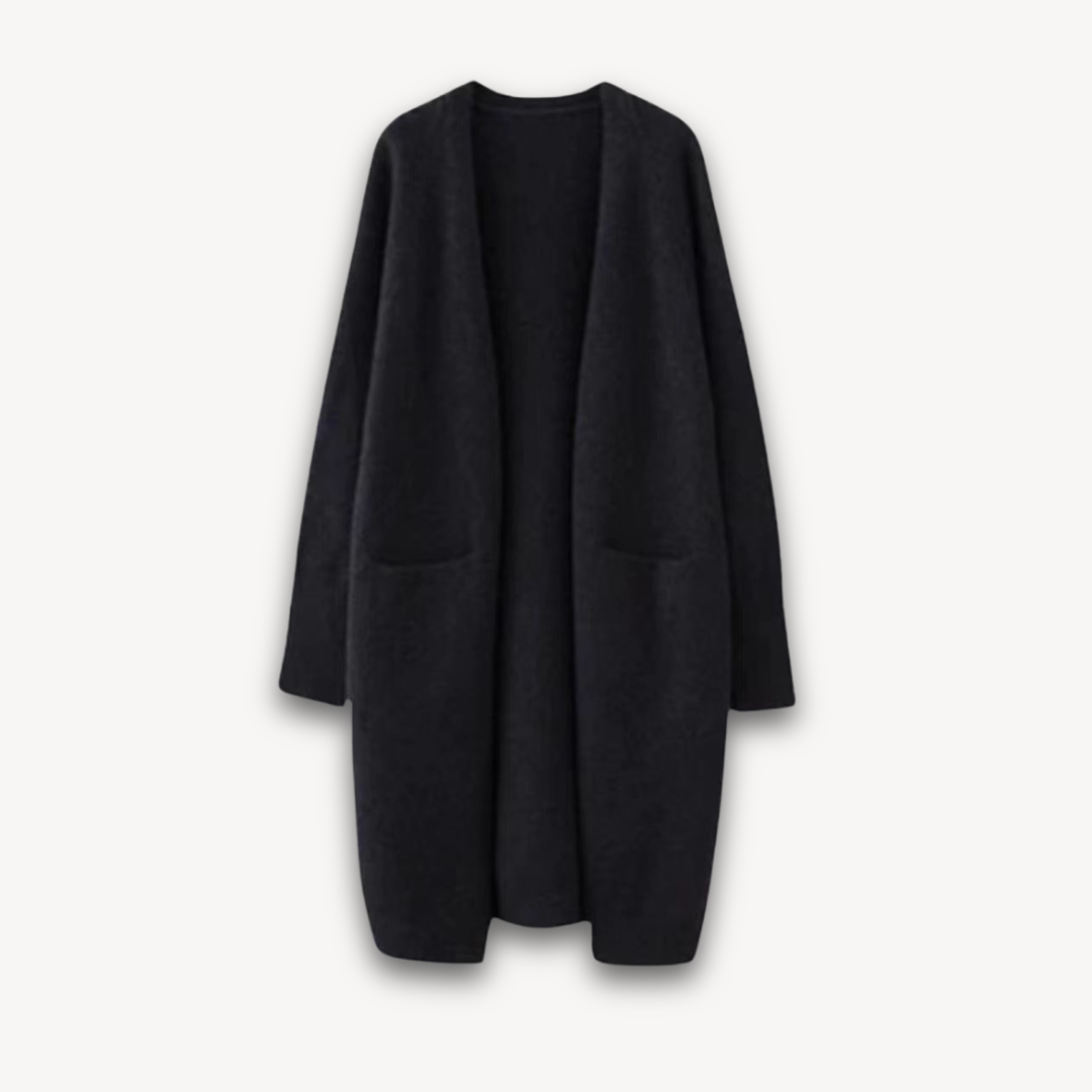Sabine | Damen Offener Langcardigan Stil