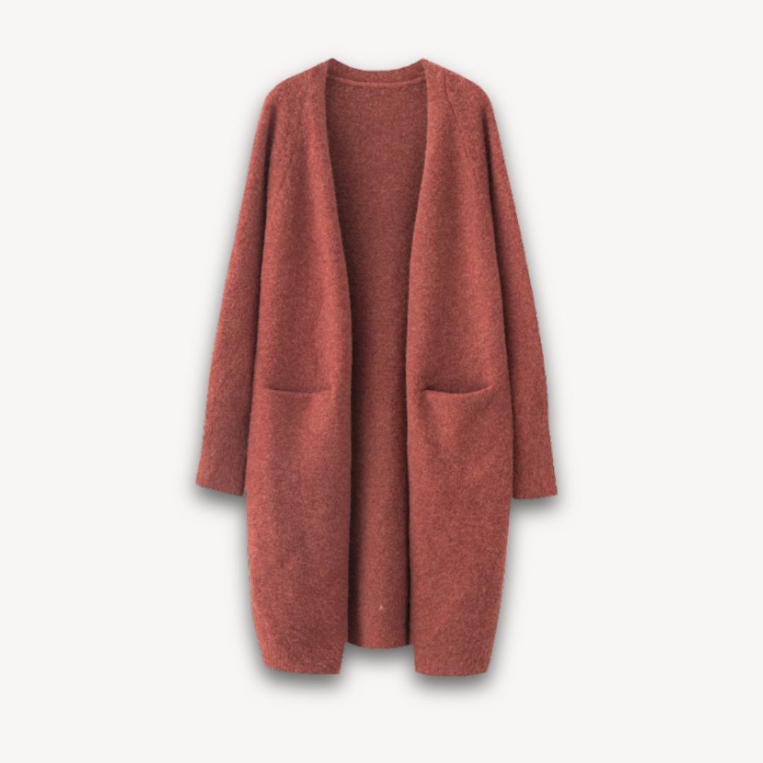Sabine | Damen Offener Langcardigan Stil