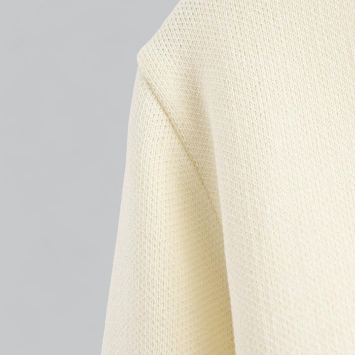 Annika | Damen Frühlings Minimalistischer Cardigan Mit Knöpfen