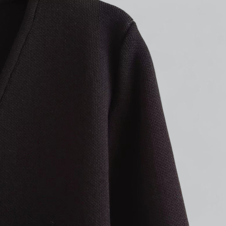 Annika | Damen Frühlings Minimalistischer Cardigan Mit Knöpfen