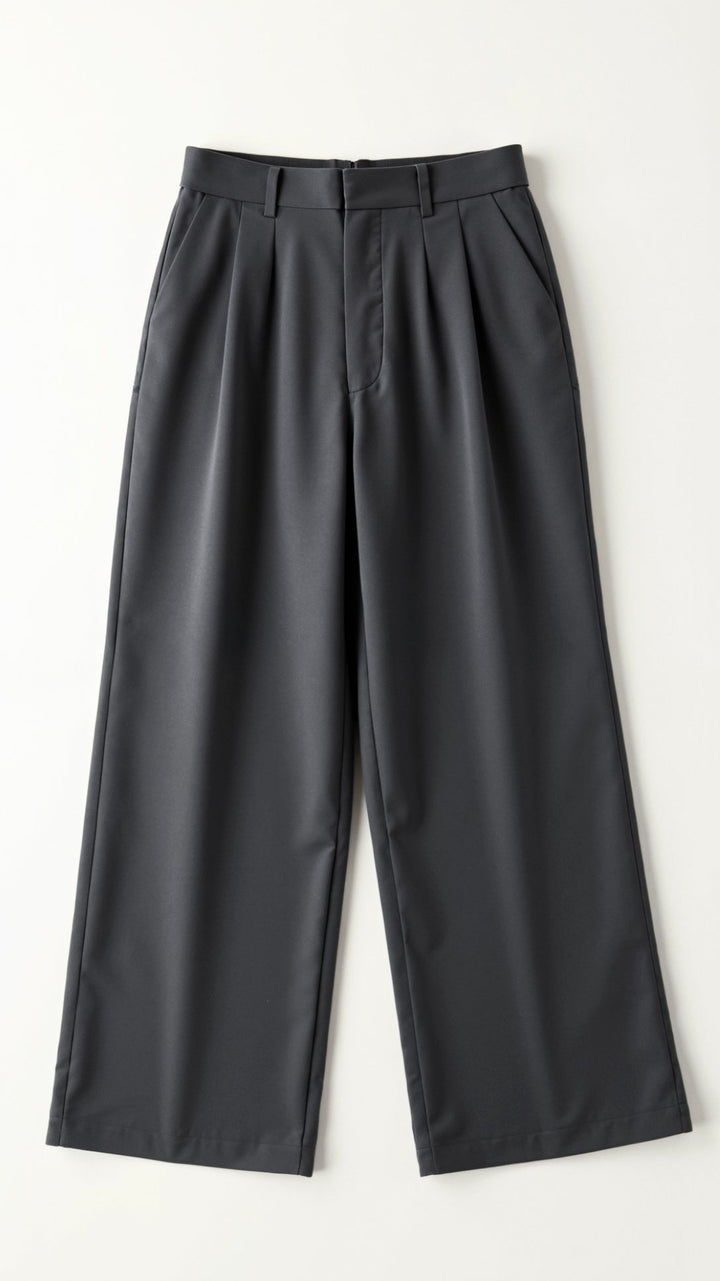 Gabriela | Damen Frühjahrs Hochtaillierte Weite Hose