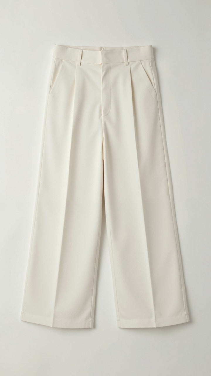 Gabriela | Damen Frühjahrs Hochtaillierte Weite Hose