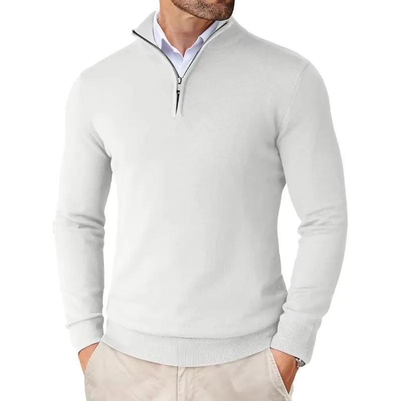 Albert | Herren Quarter-Zip Pullover für Smart Casual