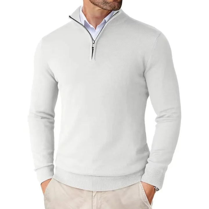 Albert | Herren Quarter-Zip Pullover für Smart Casual