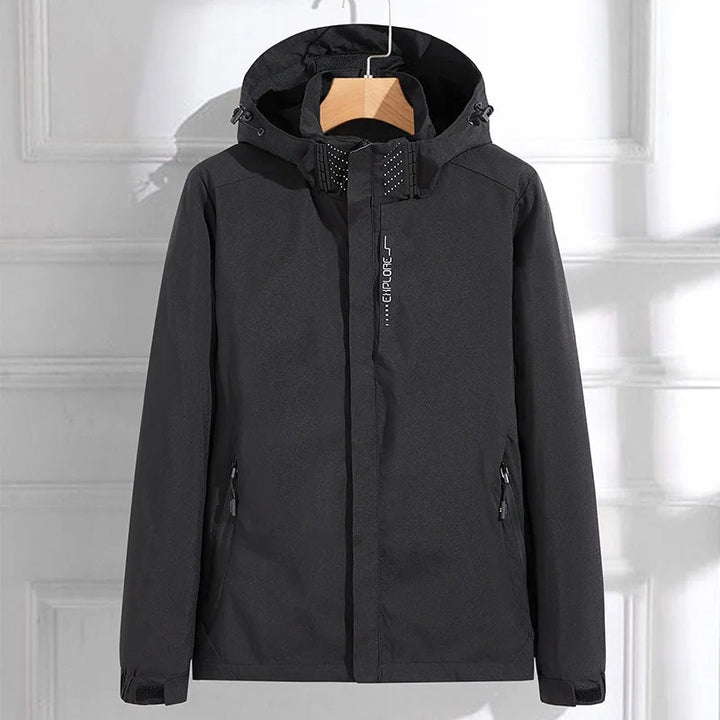 Angela | Damen funktionale Jacke mit Reißverschluss und Kapuze