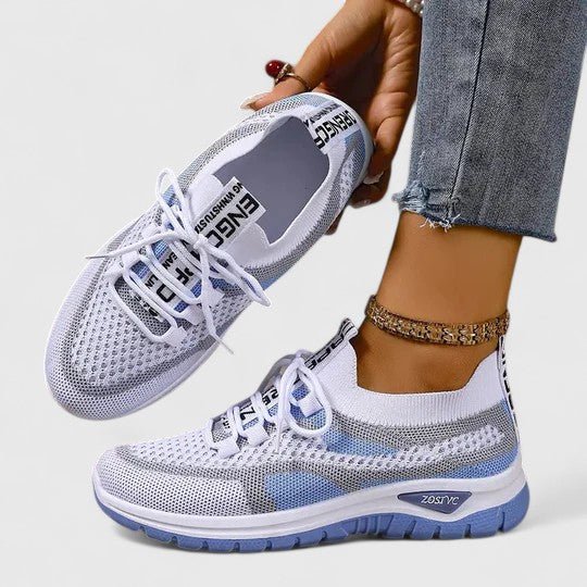 Damen Orthopädische Atmungsaktive Schnürsenkel-Lauf-Sneaker