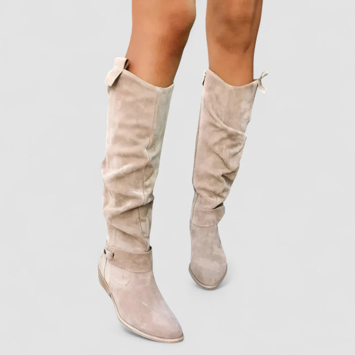 Damen Orthopädische Kniehohe Stiefel