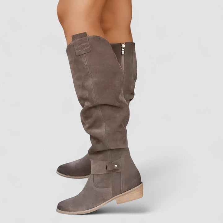 Damen Orthopädische Kniehohe Stiefel
