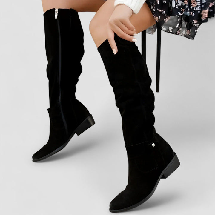 Damen Orthopädische Kniehohe Stiefel