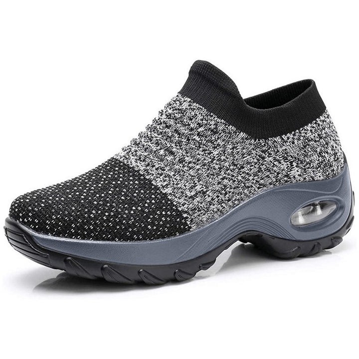 Damen Orthopädische Slip-On Sneaker Luftpolster - Gray