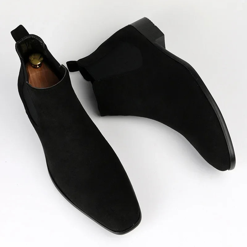 Bernd | Herren Knöchelhohe Chelsea Boots zum Hineinschlüpfen