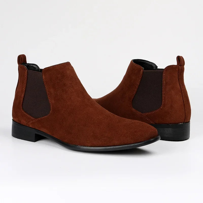 Bernd | Herren Knöchelhohe Chelsea Boots zum Hineinschlüpfen
