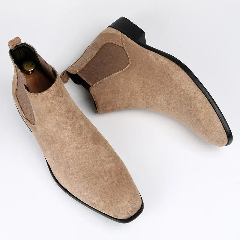Bernd | Herren Knöchelhohe Chelsea Boots zum Hineinschlüpfen