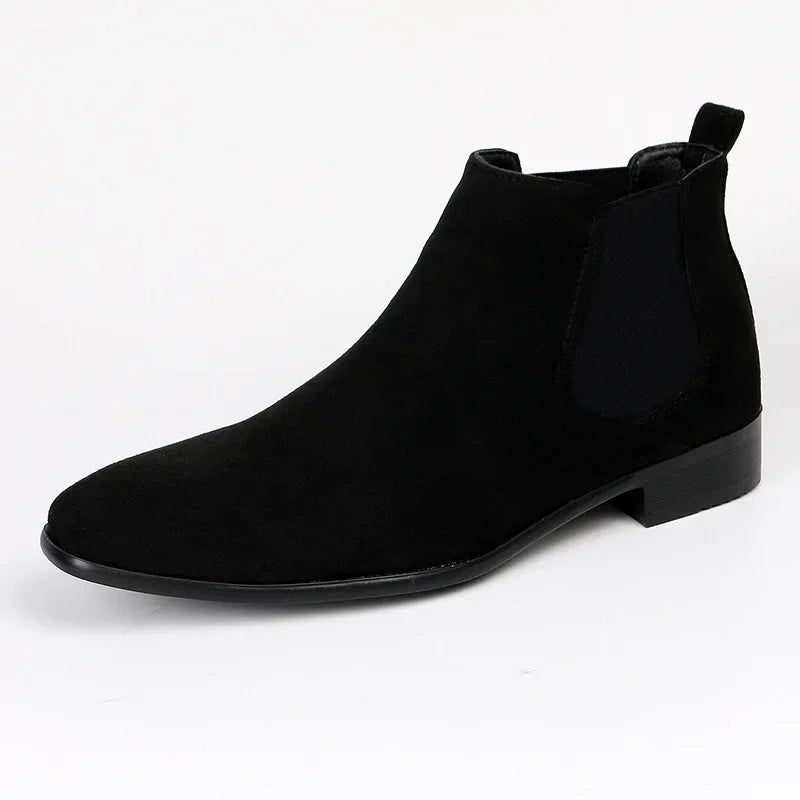 Bernd | Herren Knöchelhohe Chelsea Boots zum Hineinschlüpfen