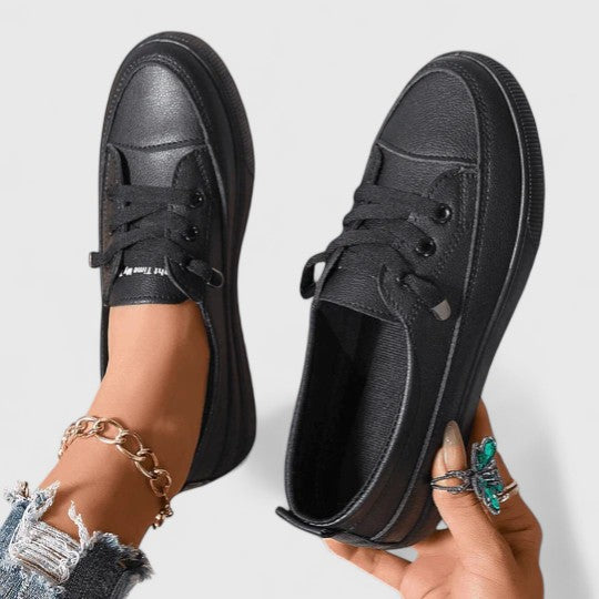 Julia | Damen Frühlings Klassische Schnürsneaker