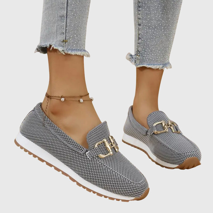 Sarah | Damen Frühlings Lässige Slip-On Loafer Schuhe