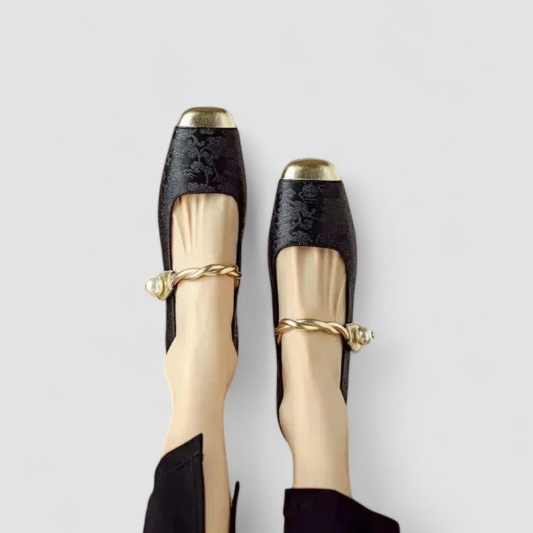 Gabriela | Damen Orthopädische Mary Jane Niedrig-Absatz-Schuhe