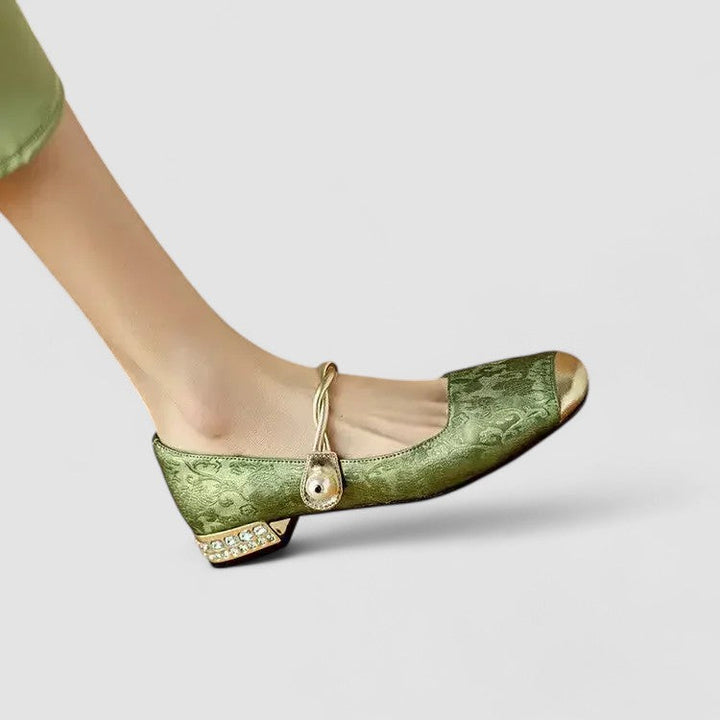 Gabriela | Damen Orthopädische Mary Jane Niedrig-Absatz-Schuhe