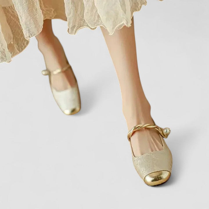 Gabriela | Damen Orthopädische Mary Jane Niedrig-Absatz-Schuhe