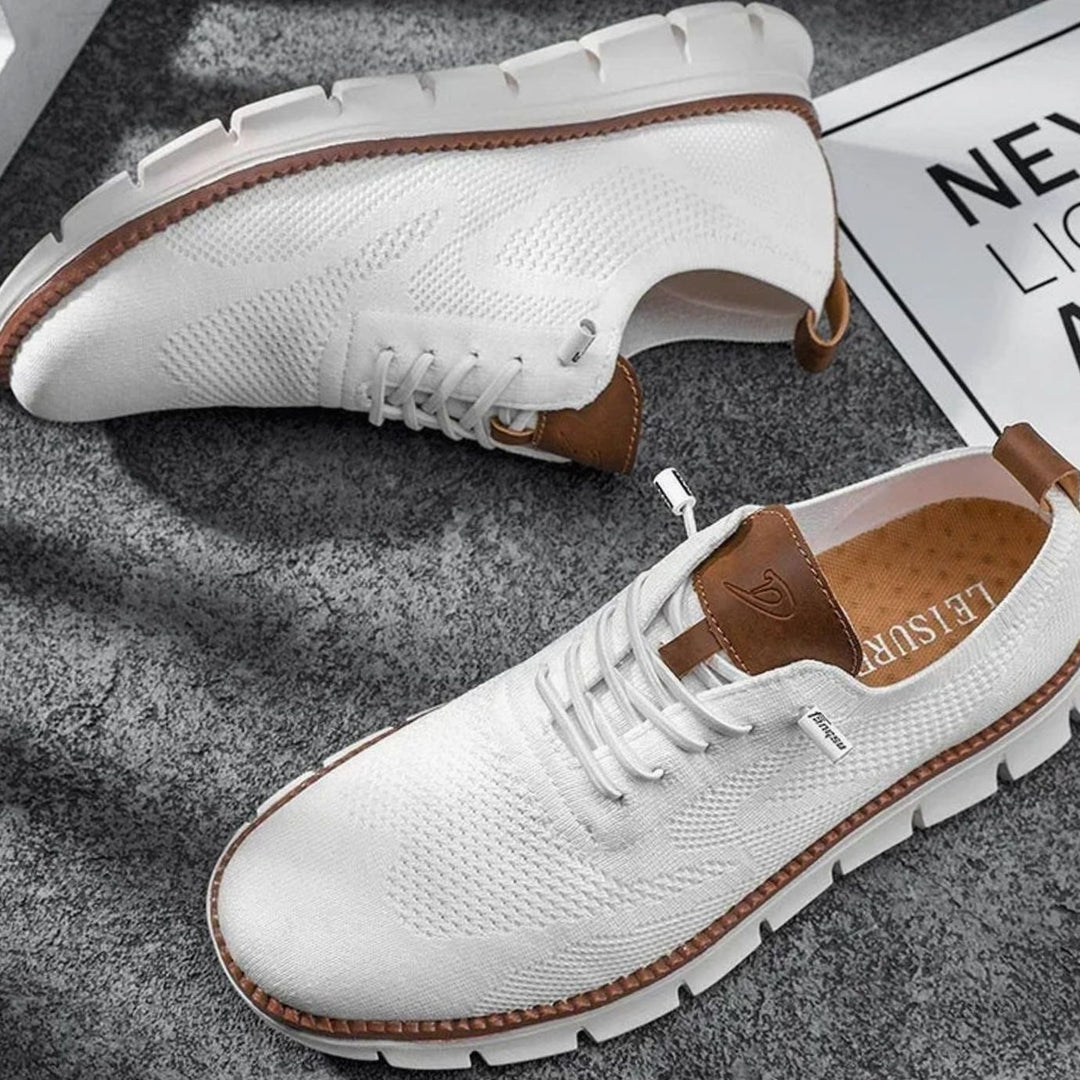 Herren Atmungsaktive Leichte Schnür-Sneaker im Casual-Stil