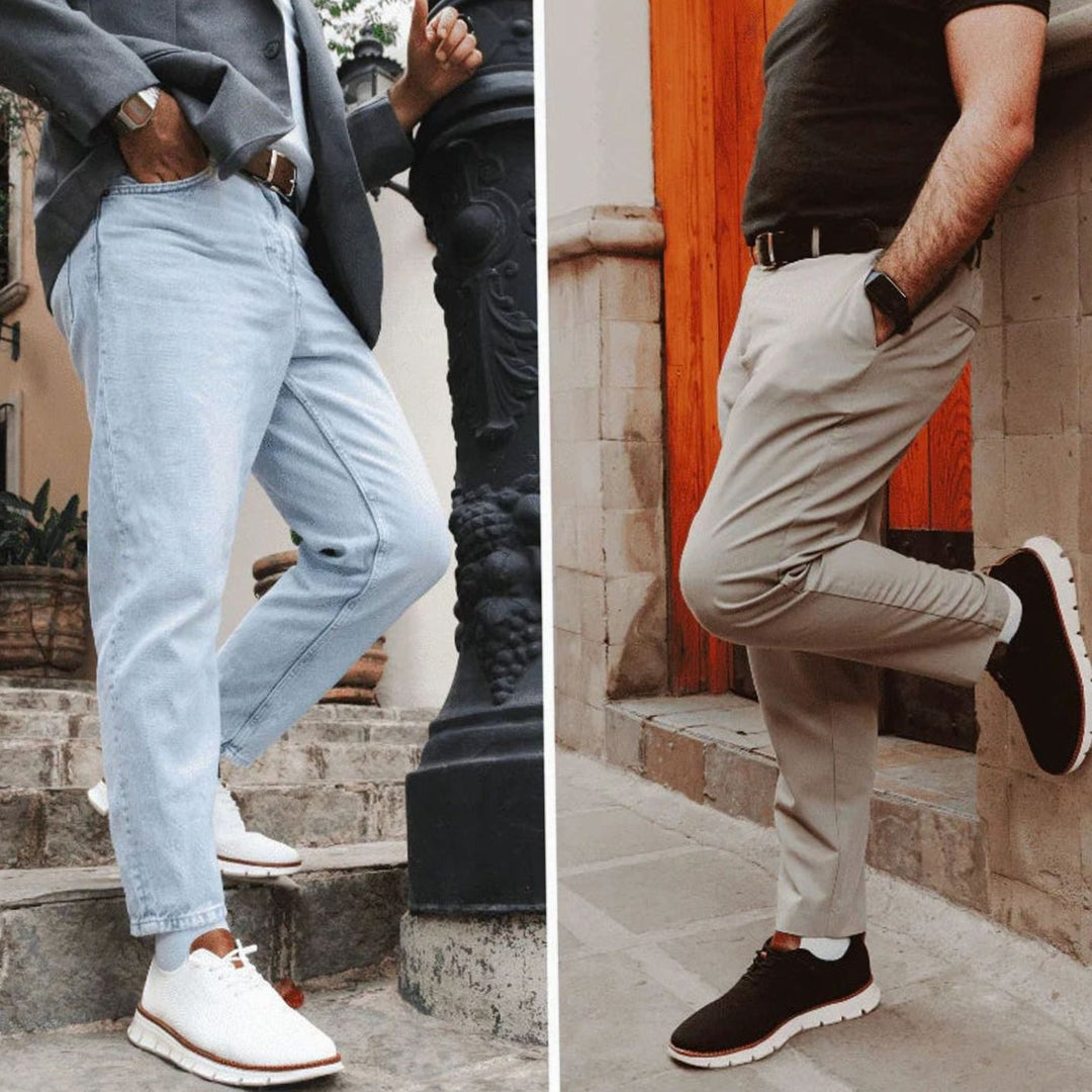 Herren Atmungsaktive Leichte Schnür-Sneaker im Casual-Stil